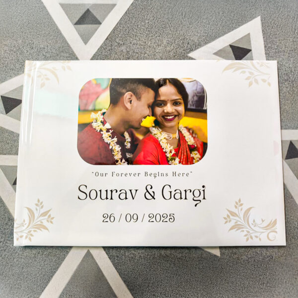 Glossy Premium Photo Album Cover strong laminated waterproof (15 Leafs)